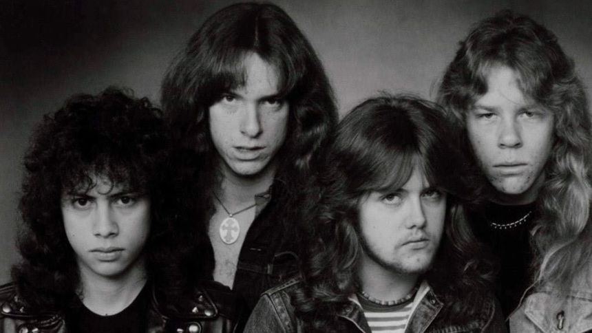 Członkowie zespołu Metallica, lata 80.