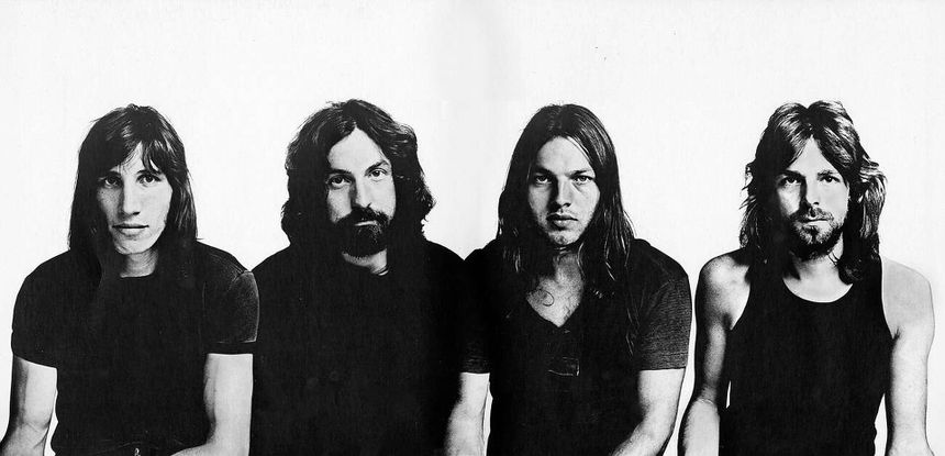 Wszyscy członkowie zespołu Pink Floyd, lata 70.