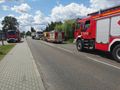 Wypadek z udziałem rowerzystki