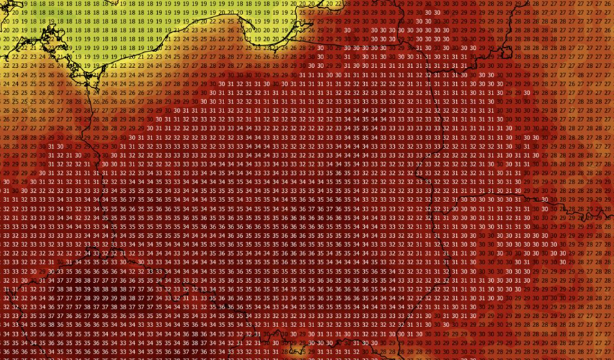 Maksymalna temperatura 31.07