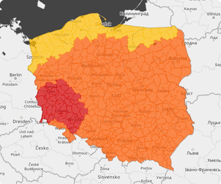 Ostrzeżenia IMGW