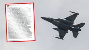 Myśliwiec F-16. Komunikat DORSZ