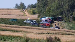 Tarnawa-Kolonia, miejsce upadku obiektu