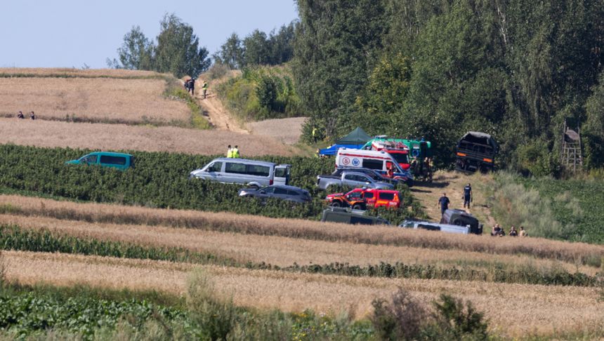 Tarnawa-Kolonia, miejsce upadku obiektu