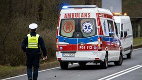 Policja i ambulans (zdjęcie ilustracyjne)