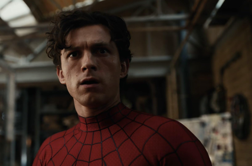 Spider-Man Całkiem nowy dzień Tom Holland  - kadr z filmu Marvela