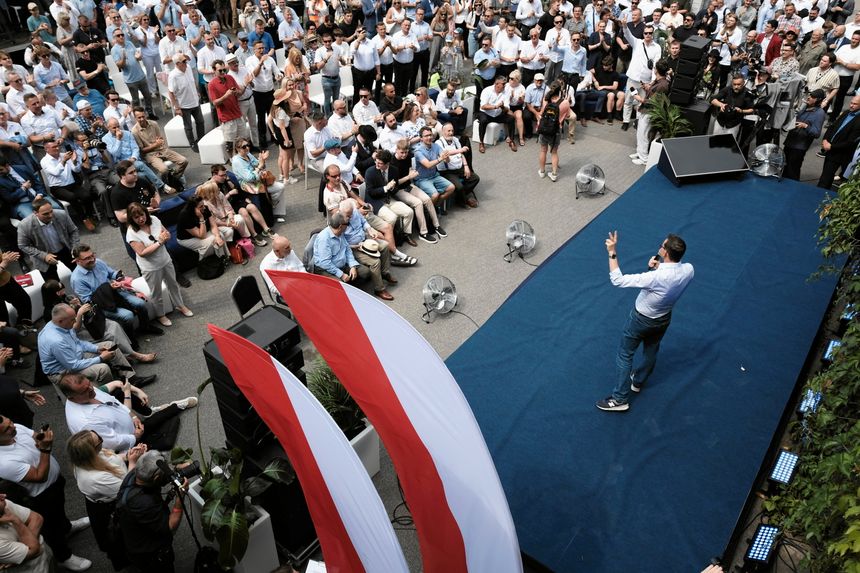 Mateusz Morawiecki podczas otwarcia wydarzenia