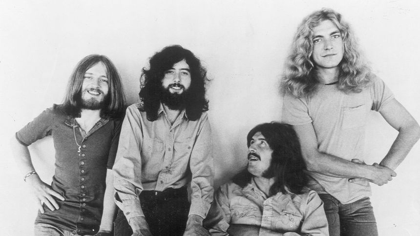 Zespół Led Zeppelin w 1971 roku 