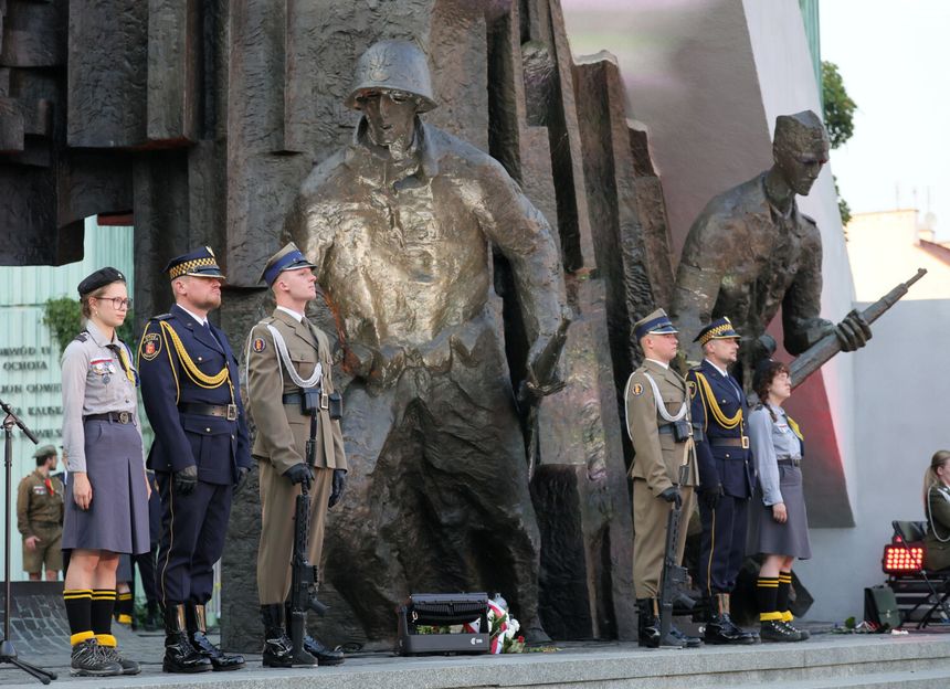 Obchody 82. rocznicy Powstania Warszawskiego.