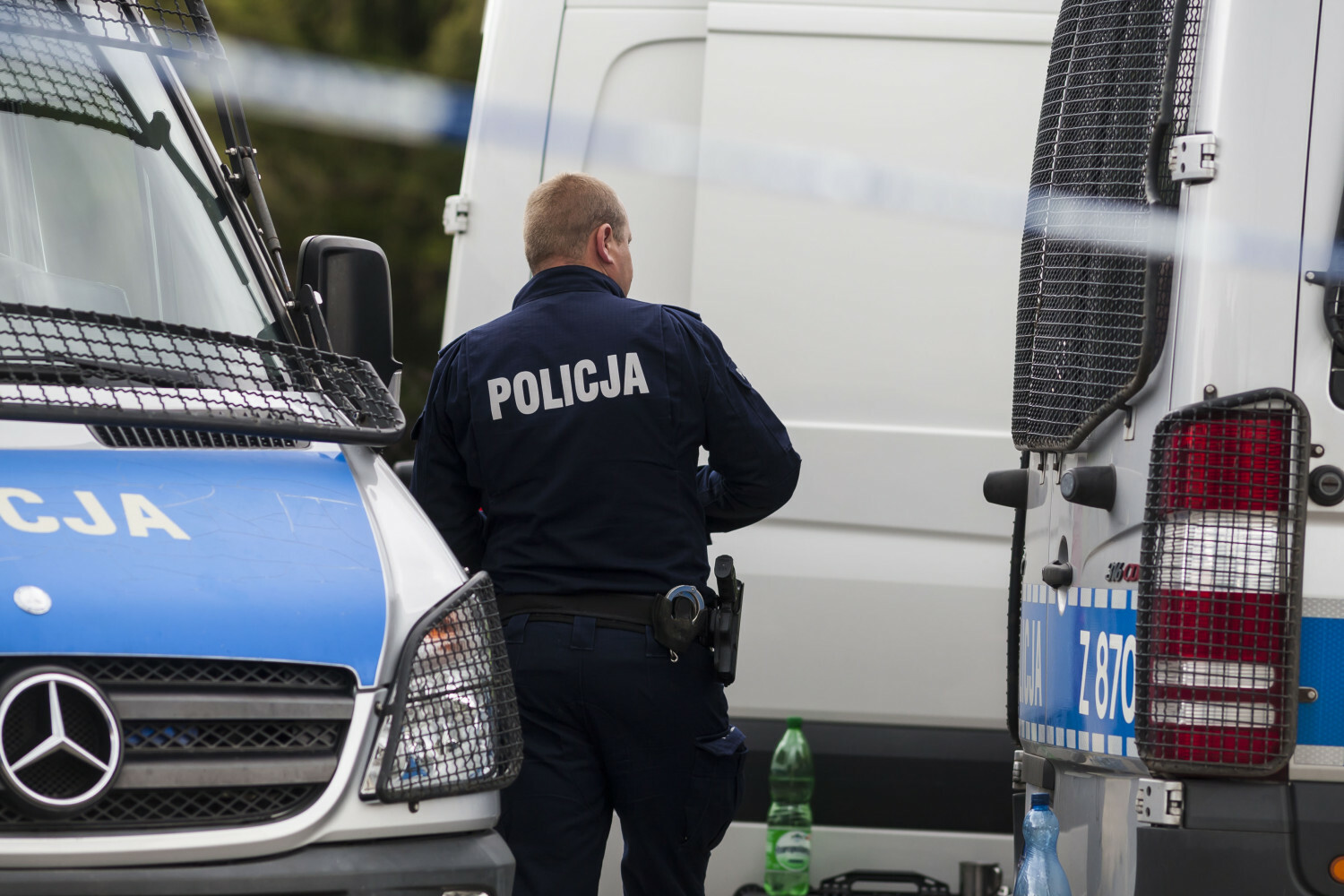 Makabryczne odkrycie w zaroślach na peryferiach Ciechanowa. Na miejscu policja