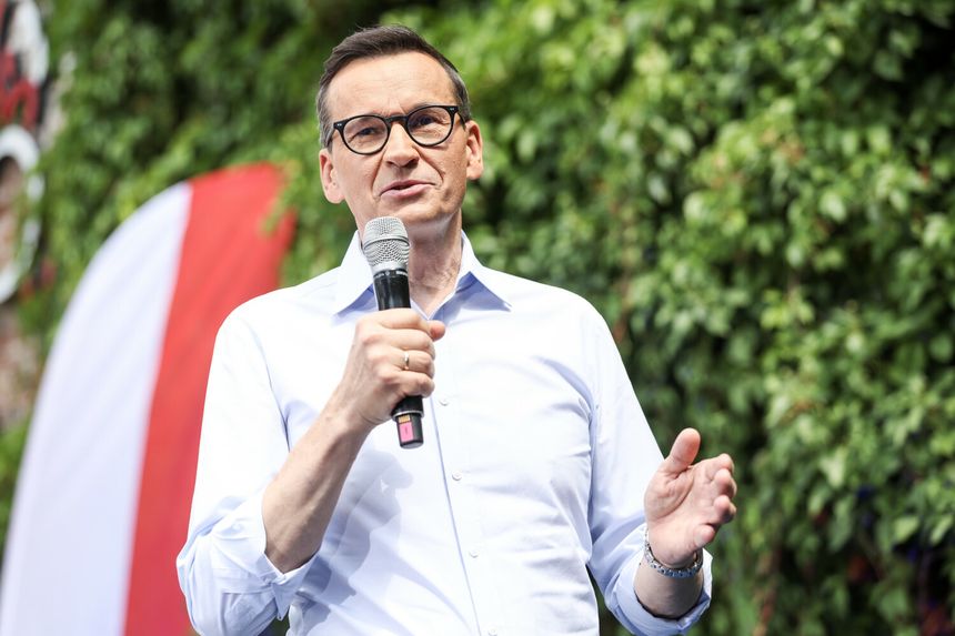 Grill Morawieckiego w Małej Warszawie