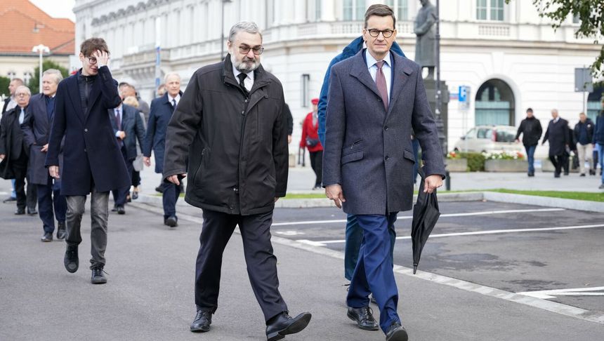 Karol Karski i Mateusz Morawiecki