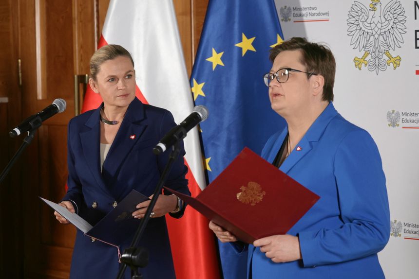 Barbara Nowacka i Katarzyna Lubnauer