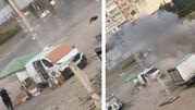 Dron polował na mężczyznę w Chersoniu