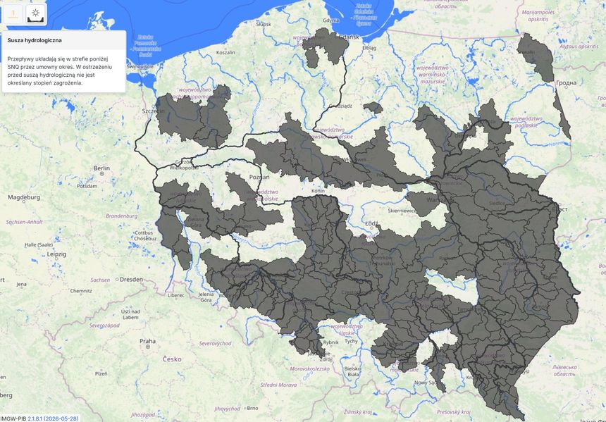 Susza hydrologiczna w Polsce