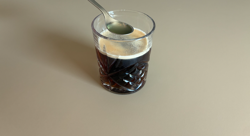 Kawa z oliwą z oliwek