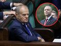 Donald Tusk i Karol Nawrocki