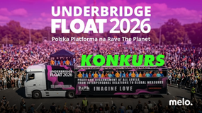 Plakat konkursu Rave The Planet.