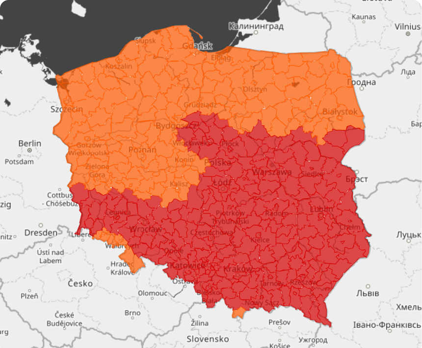 Ostrzeżenia IMGW