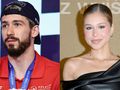 Na zdjęciu widoczny Tomasz Fornal w czerwonej koszulce oraz Maria Jeleniewska w czarnej sukni.