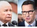 Prezes PiS Jarosław Kaczyński. Były premier Mateusz Morawiecki