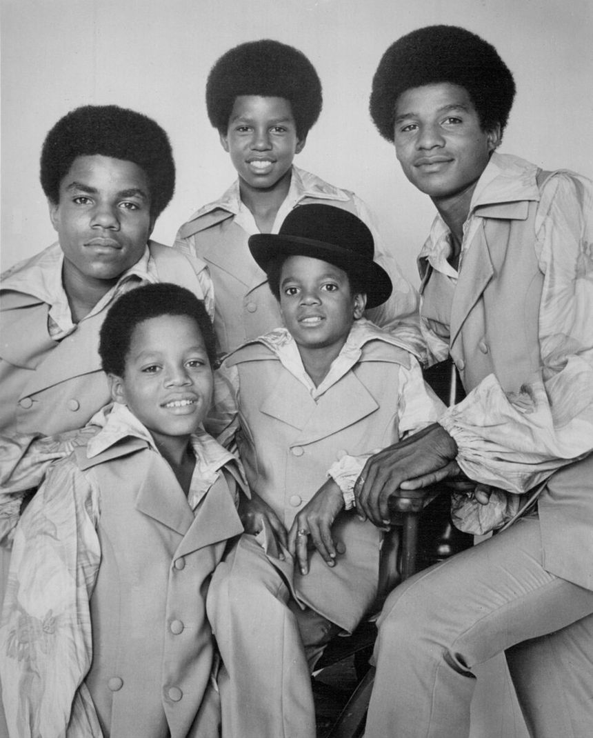 Zespół Jackson 5 w roku 1969 lub 1970 