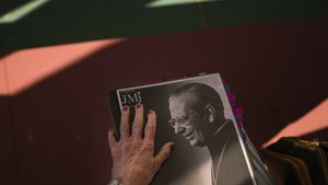 Wizerunek biskupa Opus Dei Alvaro del Portillo 