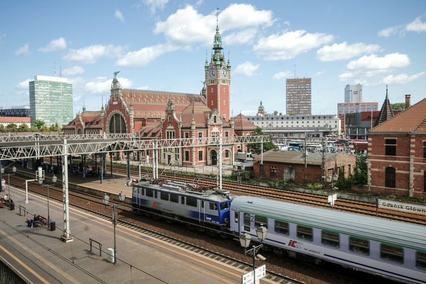 Dworzec kolejowy w Gdańsku, zdjęcie poglądowe