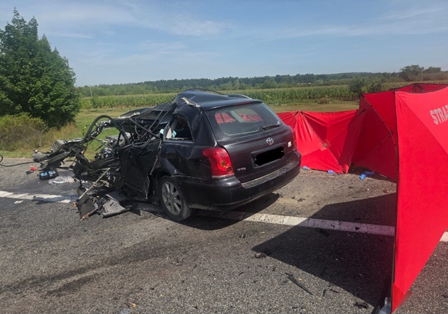 wypadek w Jasienicy