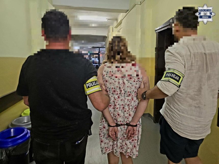 34-latka zatrzymana przez policję