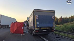 wypadek na A4 w Katowicach