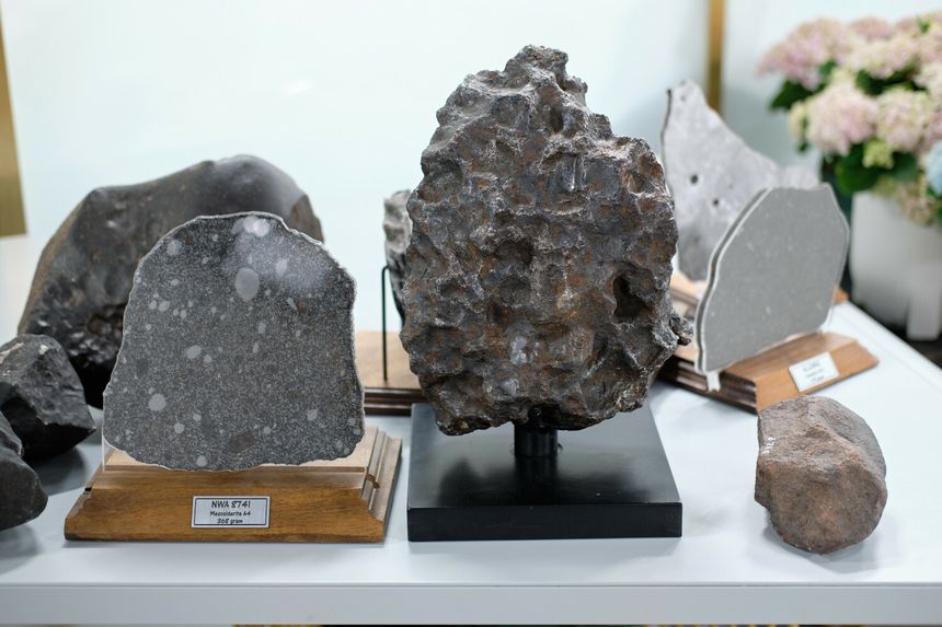 Meteoryty - materiał poglądowy