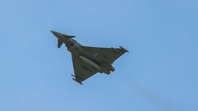 Samolot Eurofighter [zdjęcie ilustracyjne] 