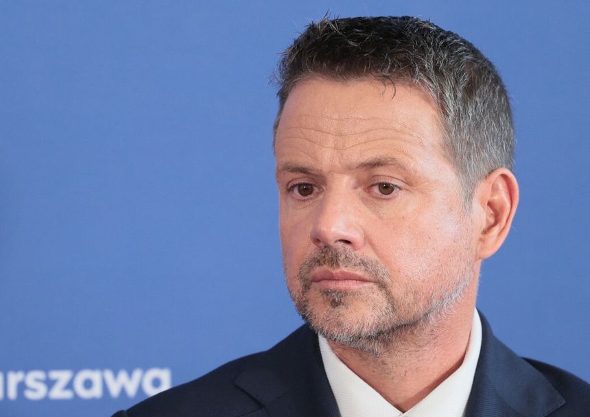 Prezydent Warszawy Rafał Trzaskowski