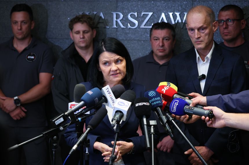 Konferencja prasowa w Warszawie