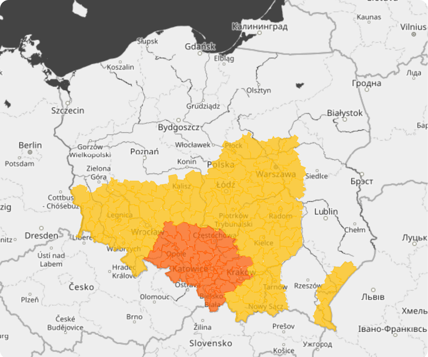 Ostrzeżenia IMGW