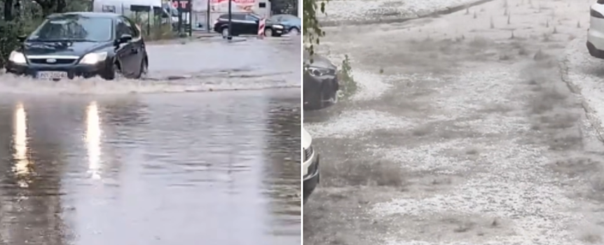 Burze i gradobicie nad Polską
