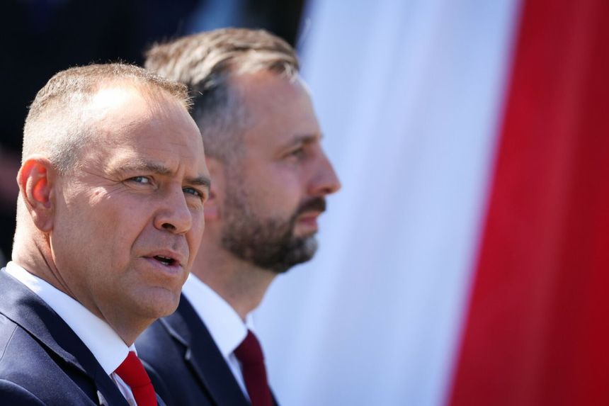  Prezydent Nawrocki i szef MON Władysław Kosiniak-Kamysz