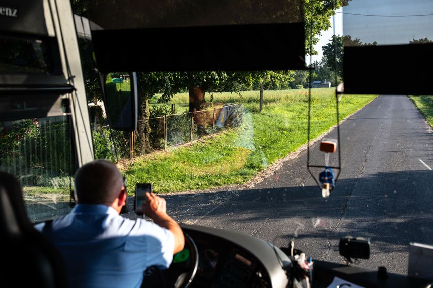 Kierowca autobusu (zdjęcie ilustracyjne)