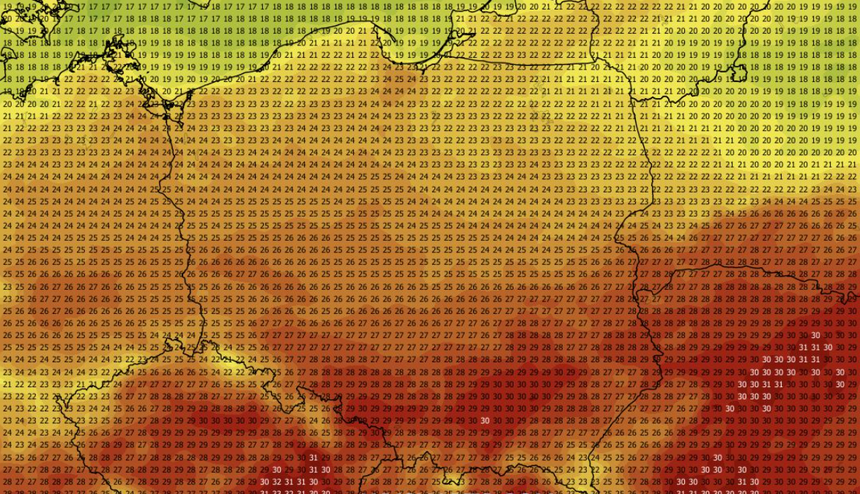 Temperatura maksymalna 20.08 w Polsce