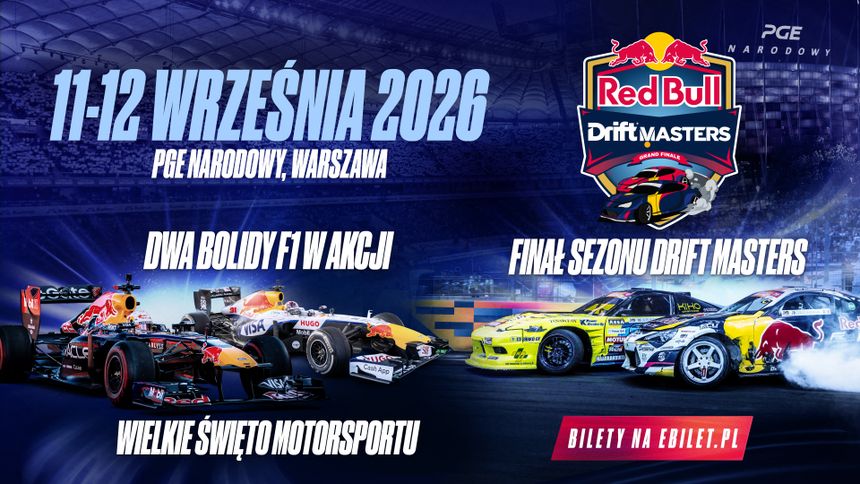 Red Bull Drift Masters Grand Finale w Warszawie