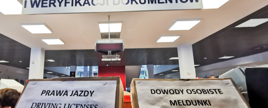 Duży ruch w urzędach
