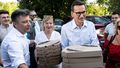 Mateusz Morawiecki w Jagodnie