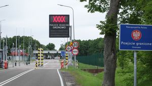 Przejście graniczne w strefie Schengen