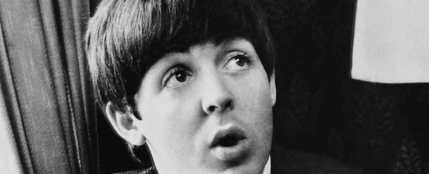 Paul McCartney z zespołu The Beatles