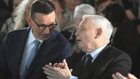 Mateusz Morawiecki i Jarosław Kaczyński