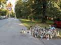 Miejsce pobicia 36-latka w Krakowie