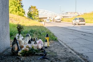 Miejsce śmiertelnego potrącenia rodziców rocznego dziecka
