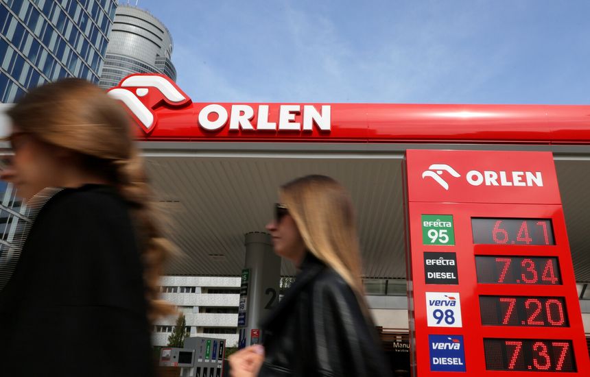 Stacja Orlenu z obniżonymi cenami paliw