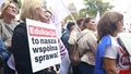 Manifestacja nauczycieli przed MEN w 2025 r.